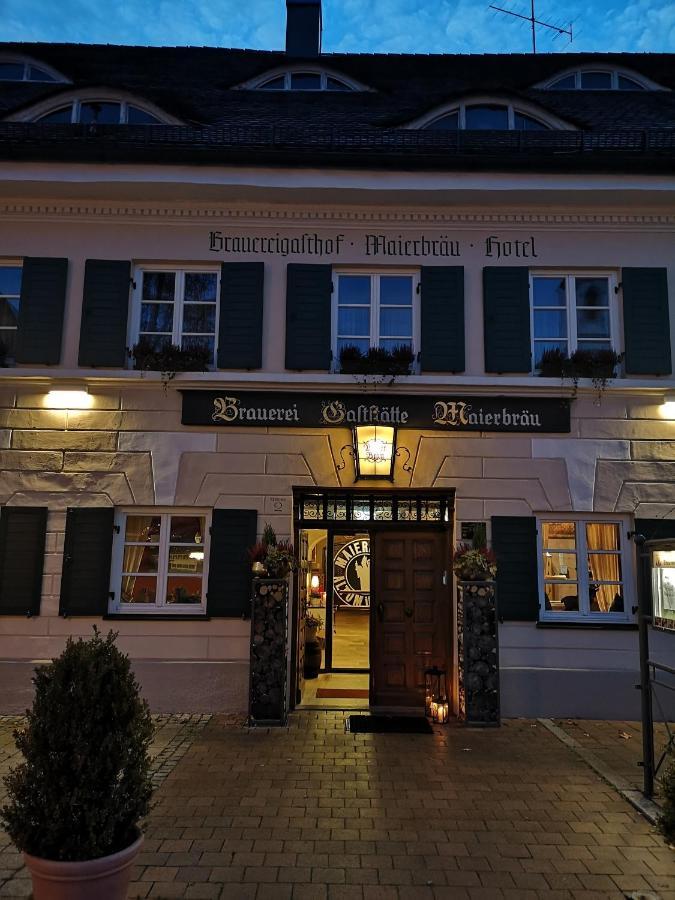 Hotel Maierbraeu Altomunster Exterior photo