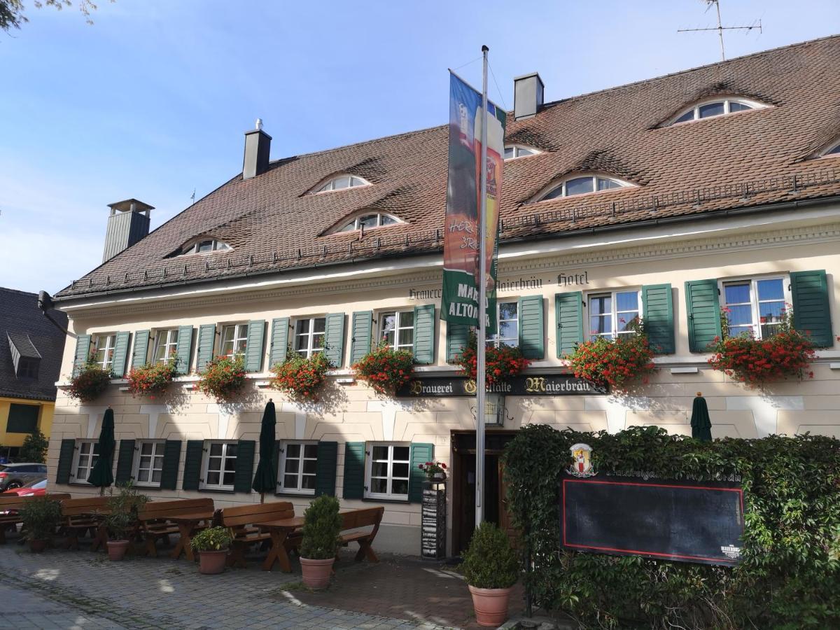 Hotel Maierbraeu Altomunster Exterior photo