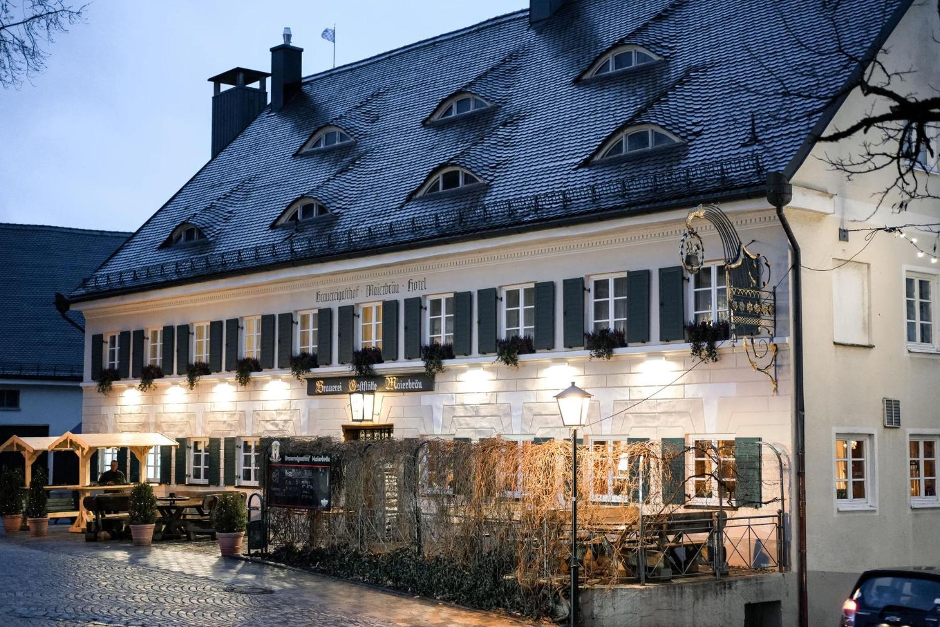 Hotel Maierbraeu Altomunster Exterior photo